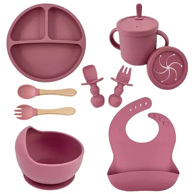 Everyday Silicone Toddler Dish Set